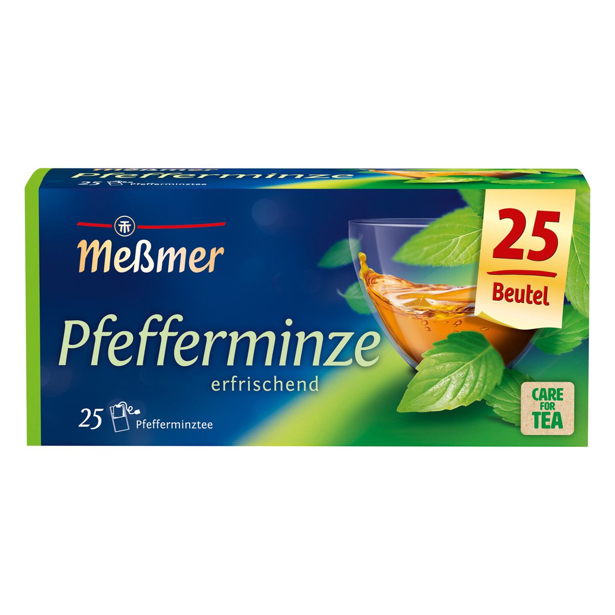 Meßmer Tee, Meßmer Pfefferminze frisch würzig Pfefferminz Kräutertee 56g 12er Pack