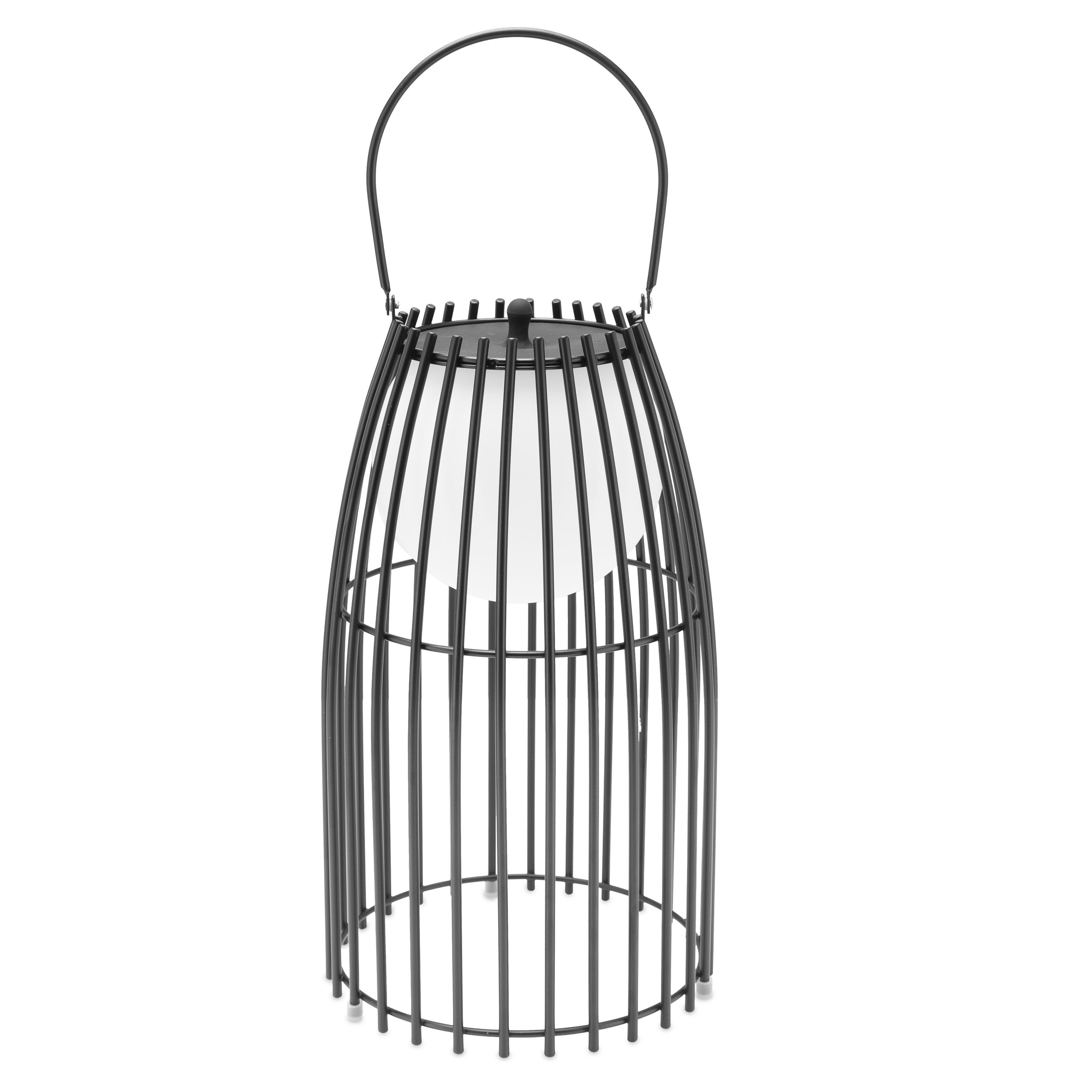 LUUK LIFESTYLE LED Außen-Stehlampe, Ein-/Ausschalter, Dimmfunktion, mehrere Helligkeitsstufen, LED fest integriert, Warmweiß, kabellose Outdoor Stehleuchte