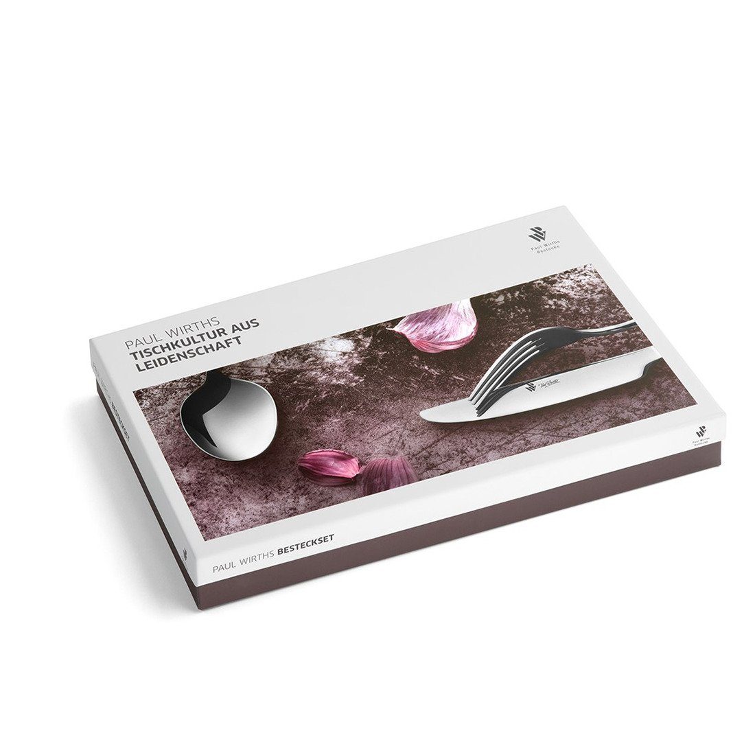 Paul Wirths Besteck-Set SWING (30-tlg), 6 Personen, Edelstahl 18/10, PVD gold, hochglanzpoliert