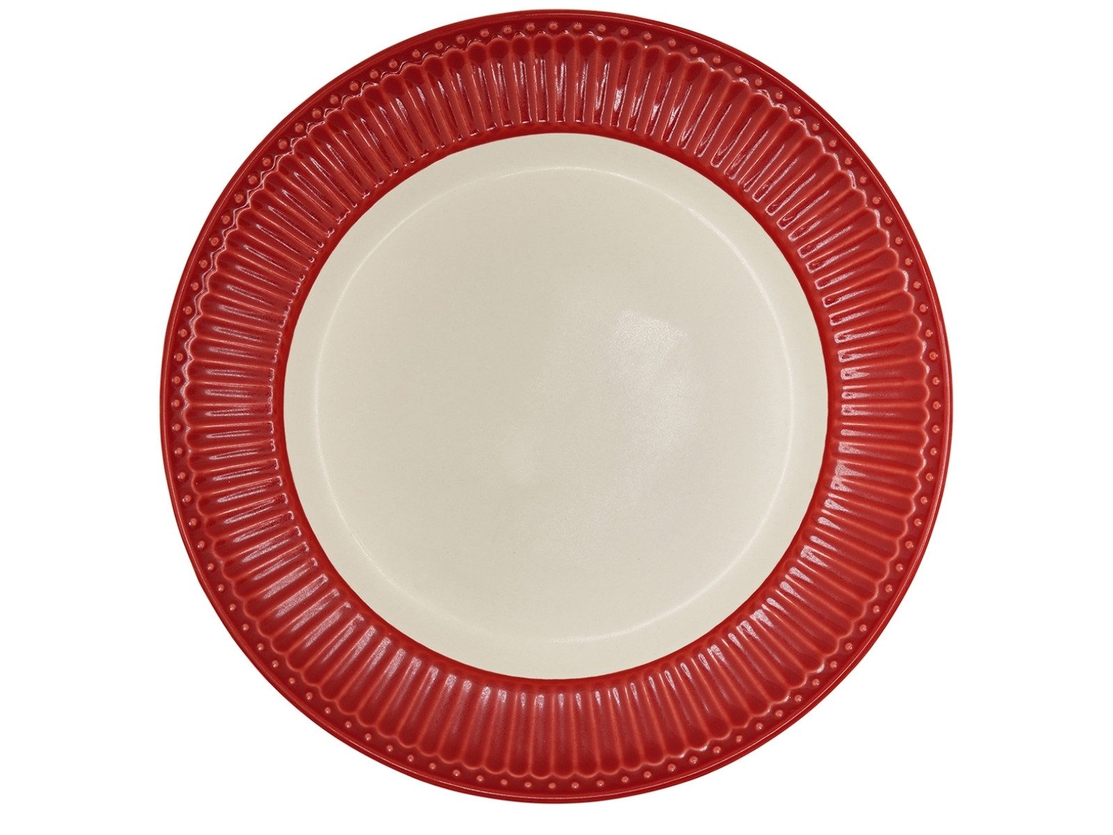 Greengate Speiseteller Alice Speiseteller red 26,5 cm
