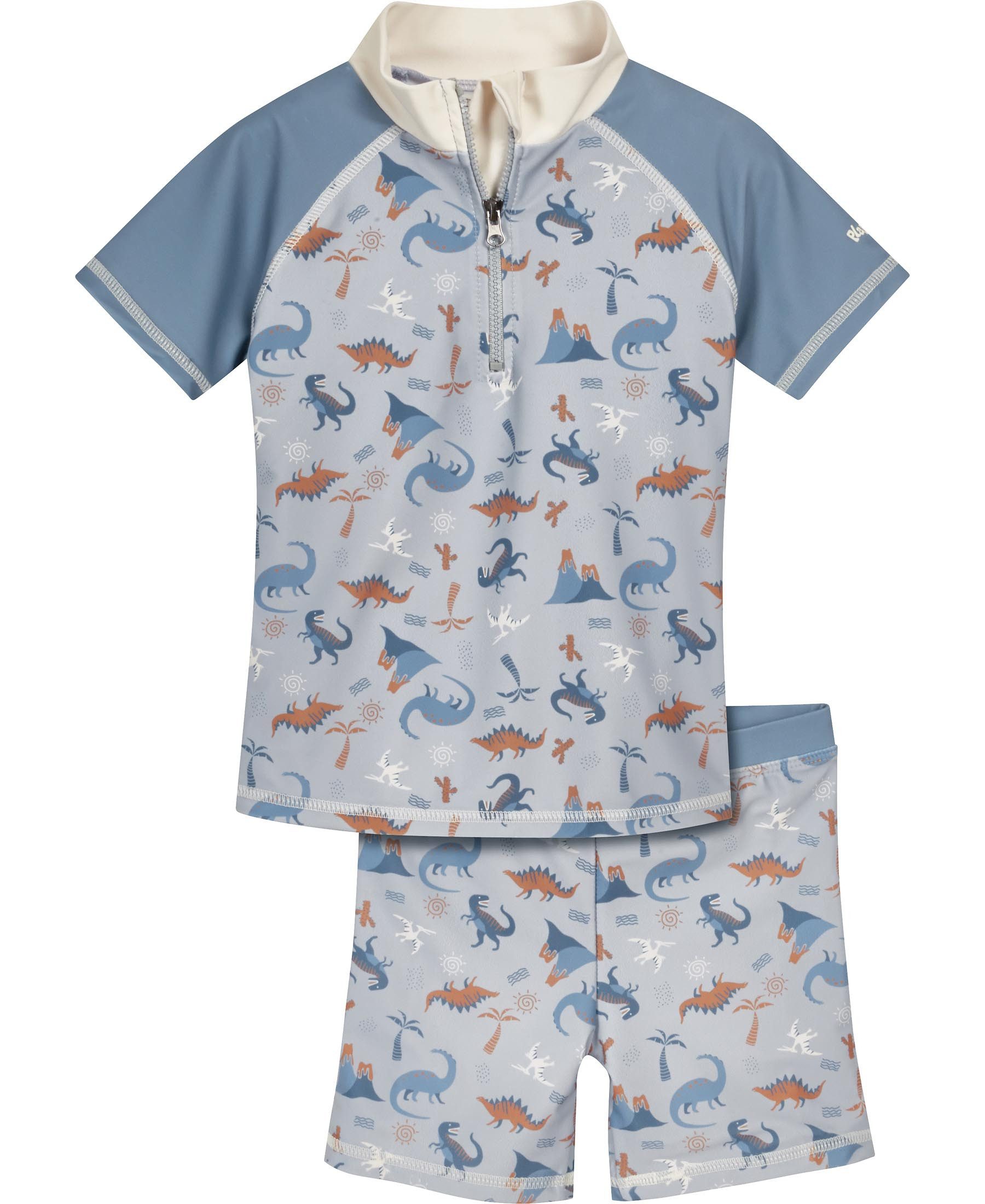 Playshoes Badeanzug UV-Schutz Bade-Set Dino allover