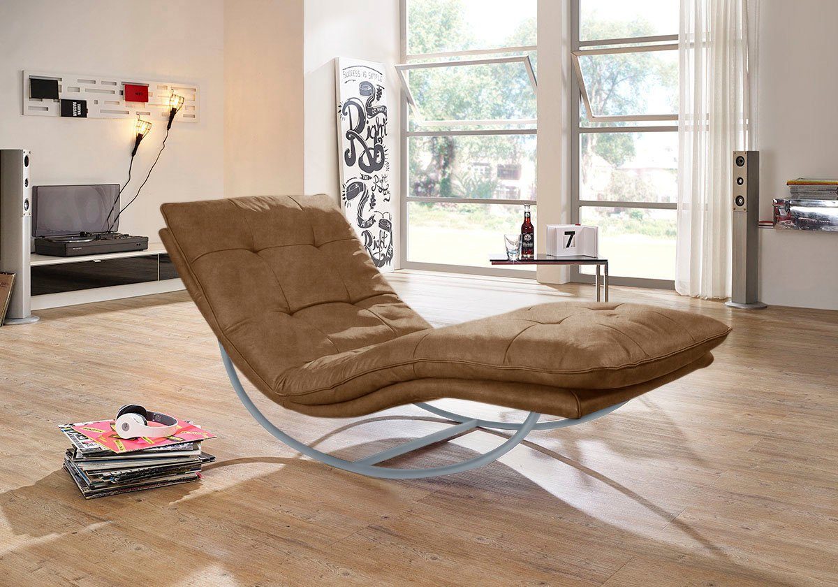 W.SCHILLIG Relaxliege daily dreams, in Waffelkissen-Optik, günstig online kaufen