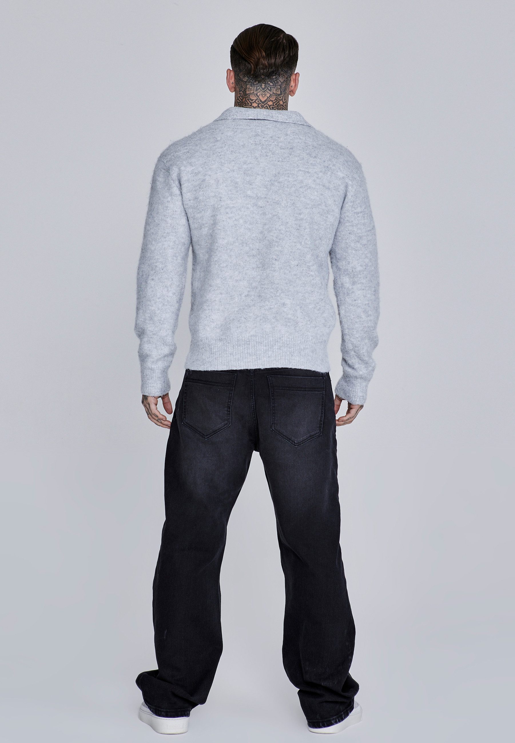 Siksilk Regular-fit-Jeans SikSilk Herren Loose Fit Jeans