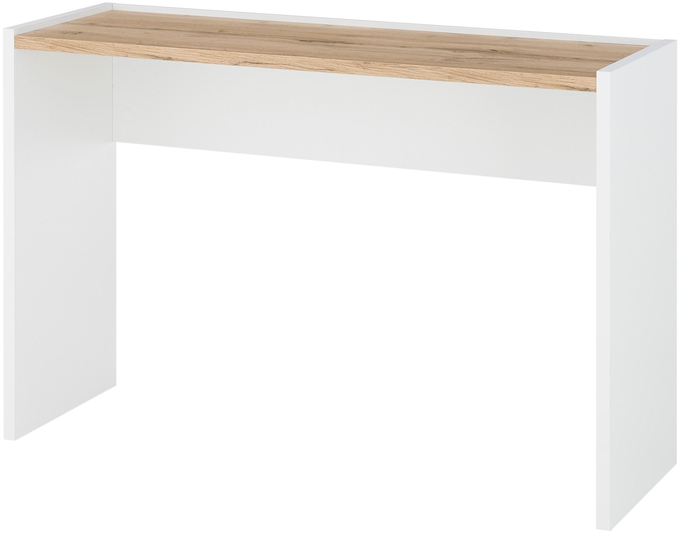 Home affaire Konsole CiTY/GiRON, Konsolentisch, Schminktisch, Schreibtisch, Beistelltisch, in zwei Farben erhältlich, abgesenkte Tischplatte – Bild 2 von 5