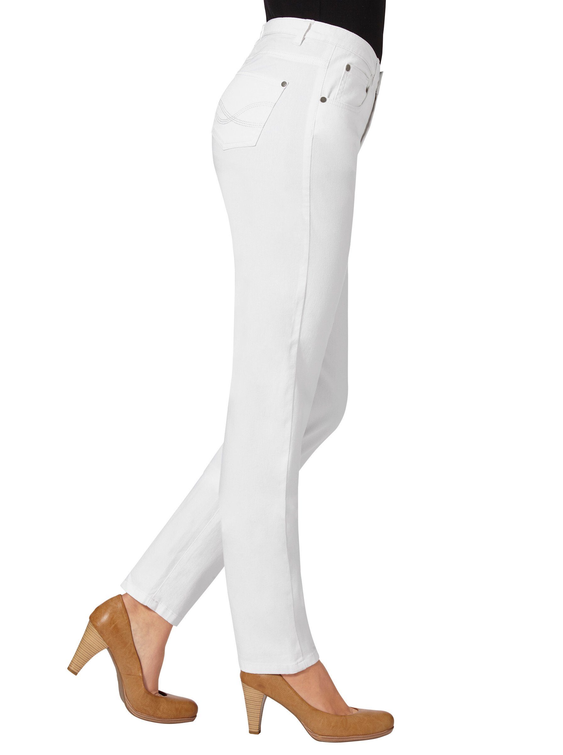 Witt Bequeme Jeans Jeans leicht vertieft