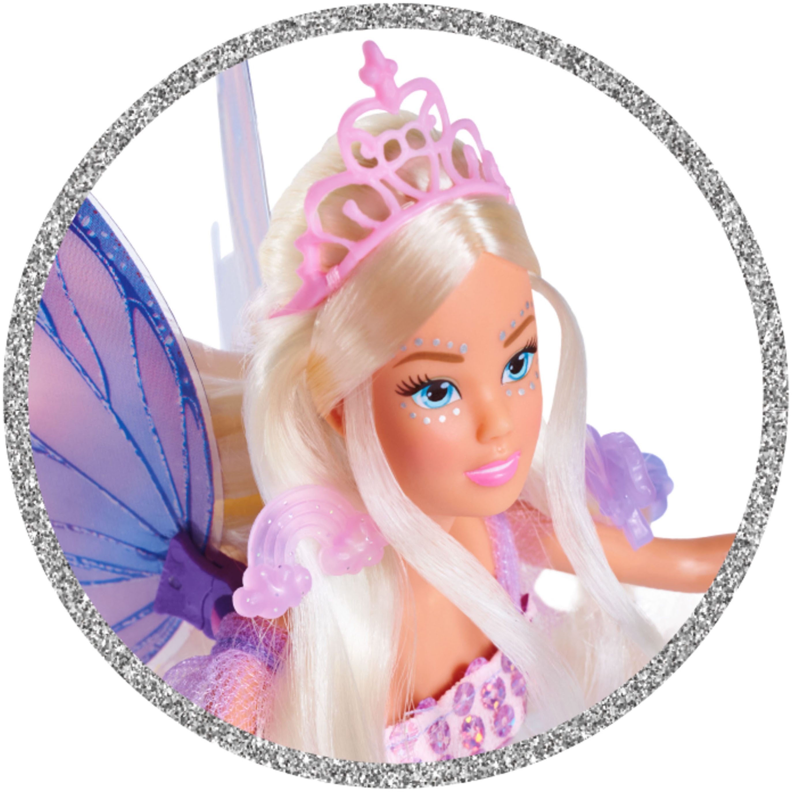 SIMBA Anziehpuppe Steffi Love, Fantasy Fairy, mit beweglichen Flügeln