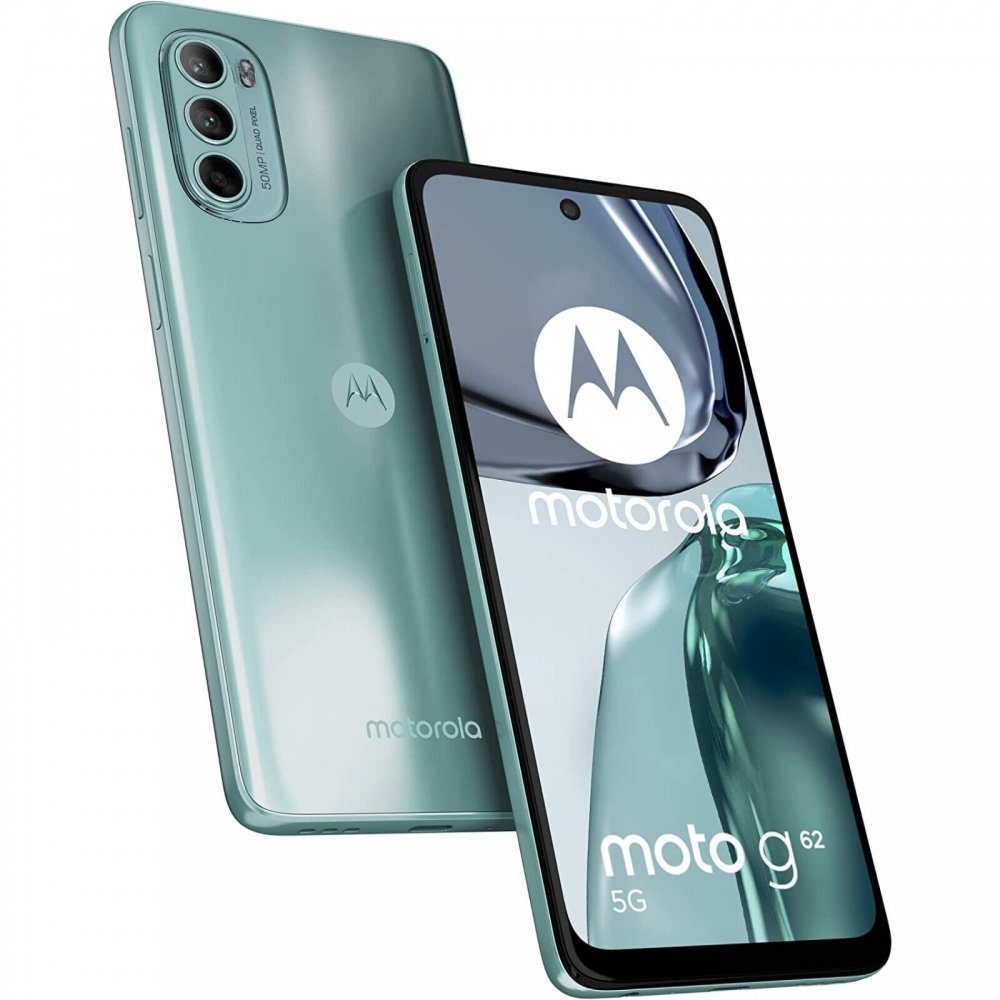 Motorola XT2223-1 Moto G62 5G 128 GB / 4 GB - Smartphone - frosted blue  Smartphone (6,5 Zoll, 128 GB Speicherplatz)