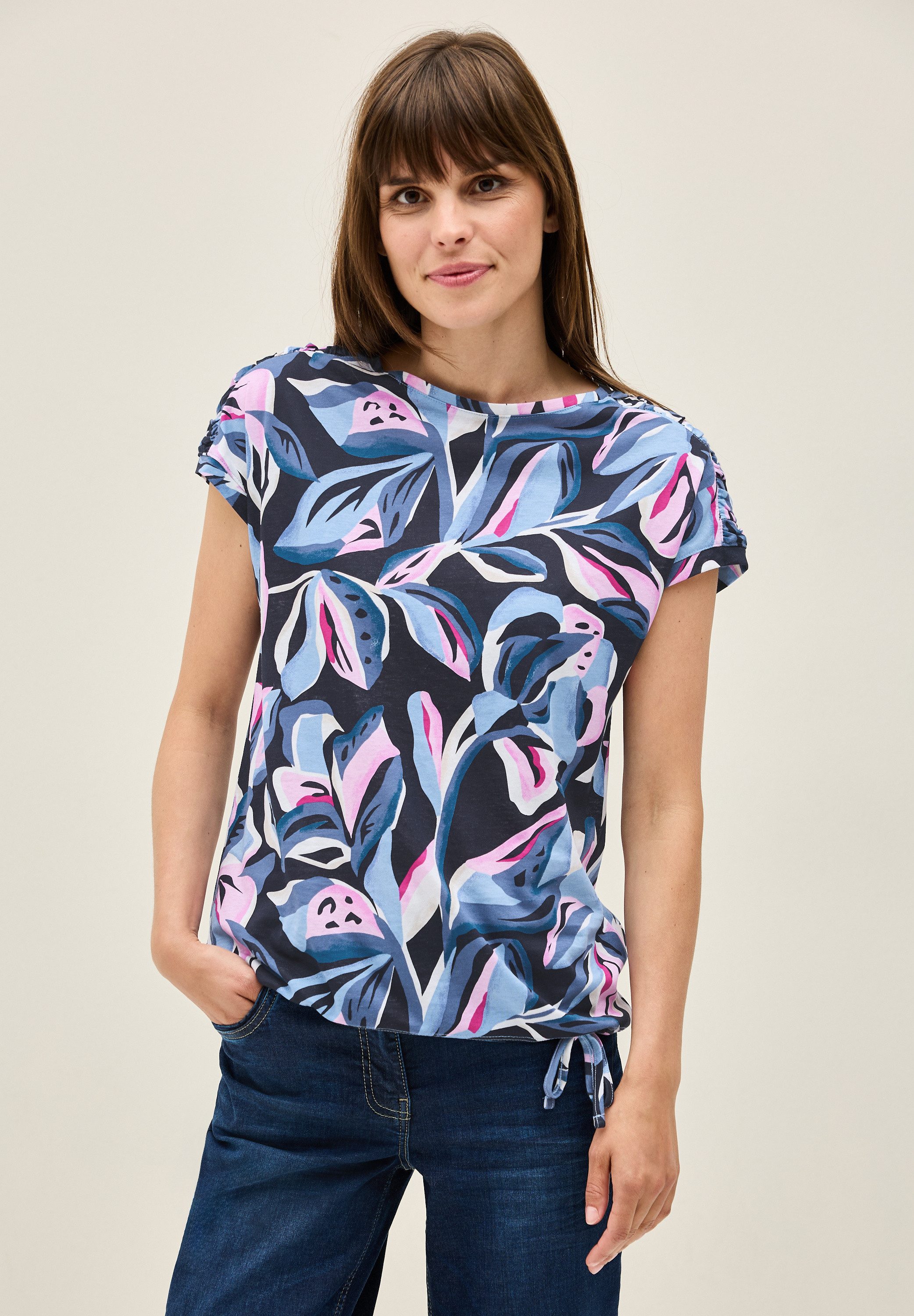 CECIL T-Shirt aus reiner Baumwolle günstig online kaufen