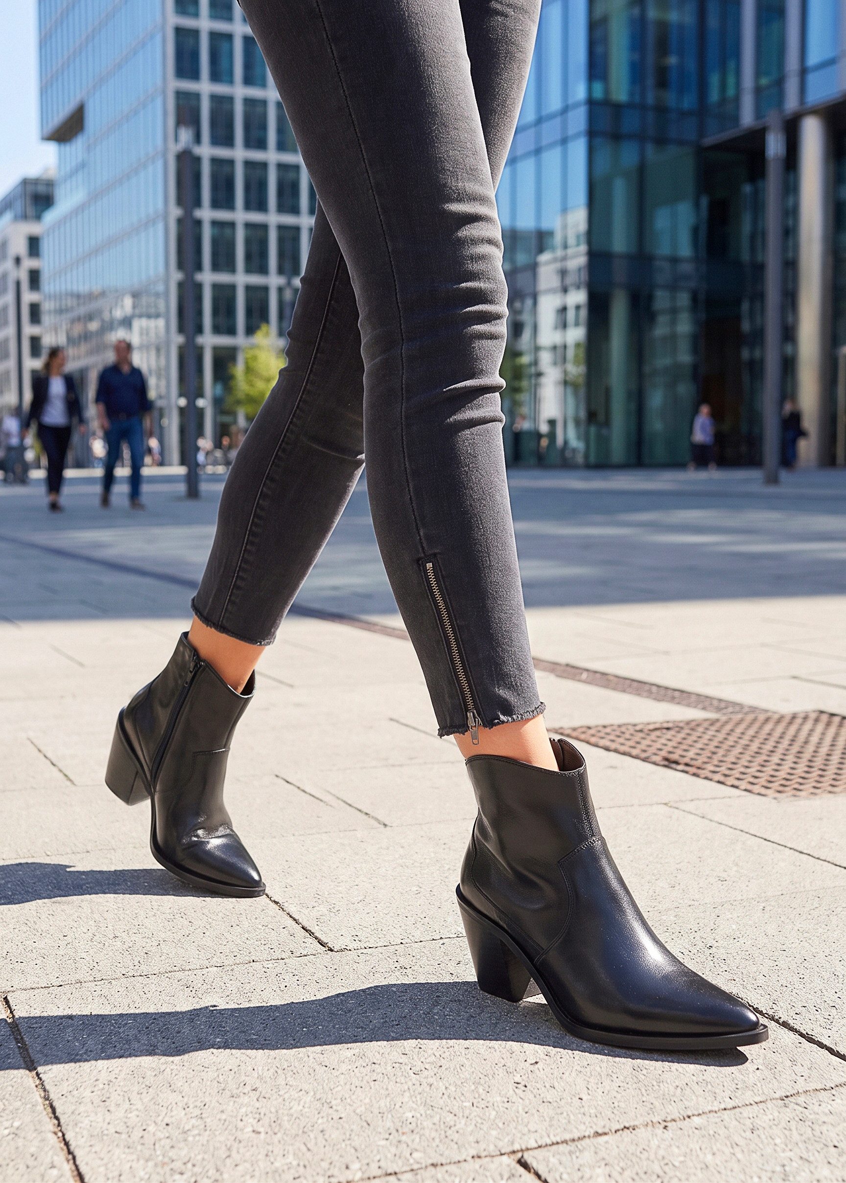 French Connection Cowboy Boots, Western Boots, Boots, Stiefel, Lederstiefelette Stiefelette Ankle Boots, Cowboy Stiefelette, Western Stiefelette aus Leder