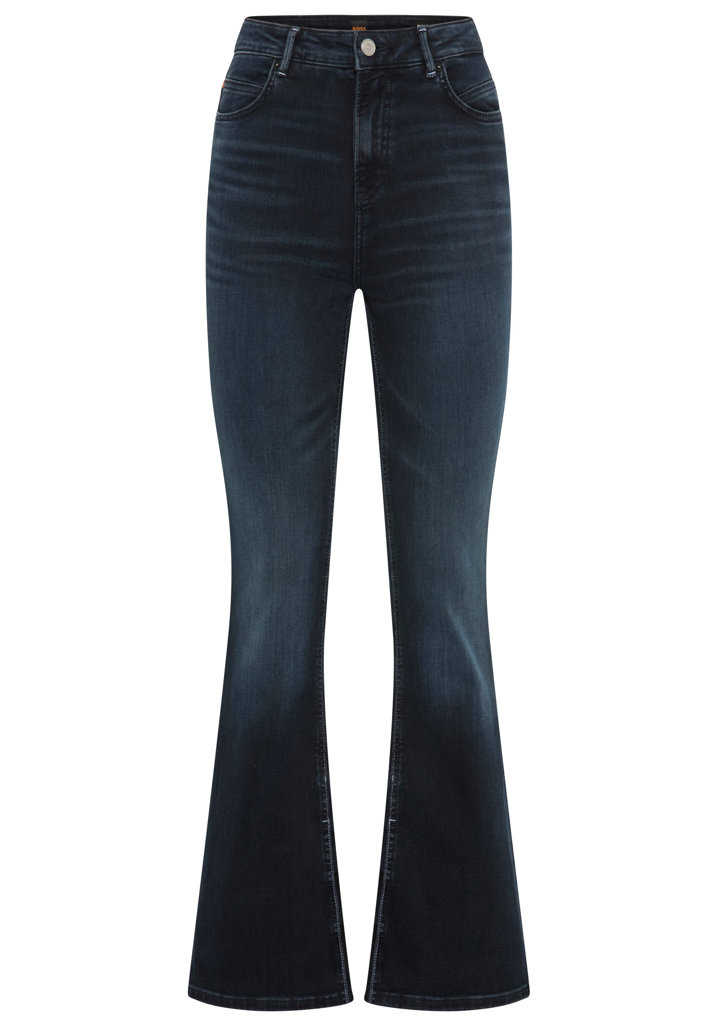 Bootcut-Jeans Rosa High Rise Bootcut Premium Damenmode