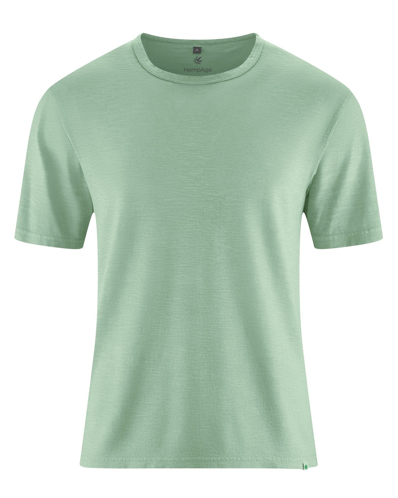 HempAge T-Shirt T-Shirt aus Slub Jersey Hanf/Biobaumwolle Normal Fit