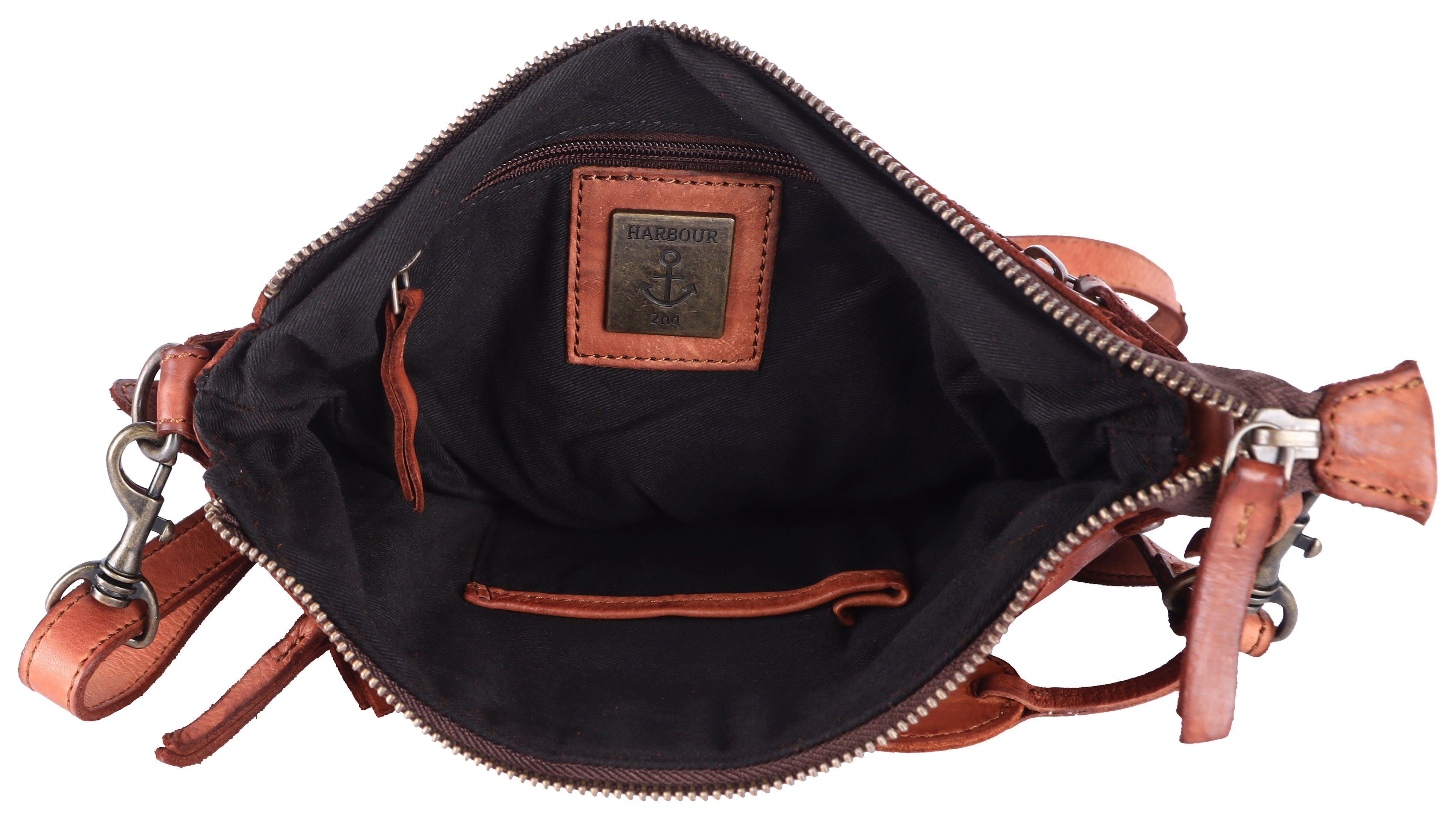 HARBOUR 2nd Handtasche Isalie2, Umhängetasche, Schultertasche, Tragetasche Anker Anhänger