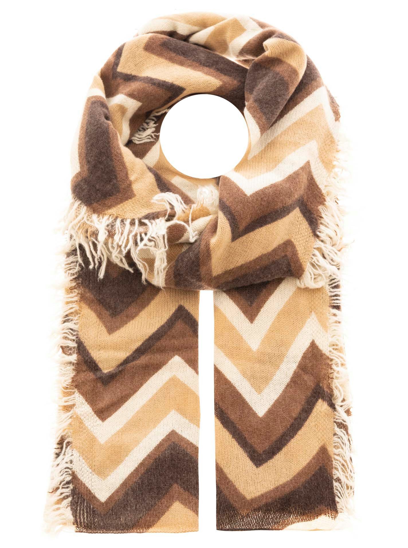 Zwillingsherz Kaschmirschal 100% XXL Kaschmir Fransenschal günstig online kaufen