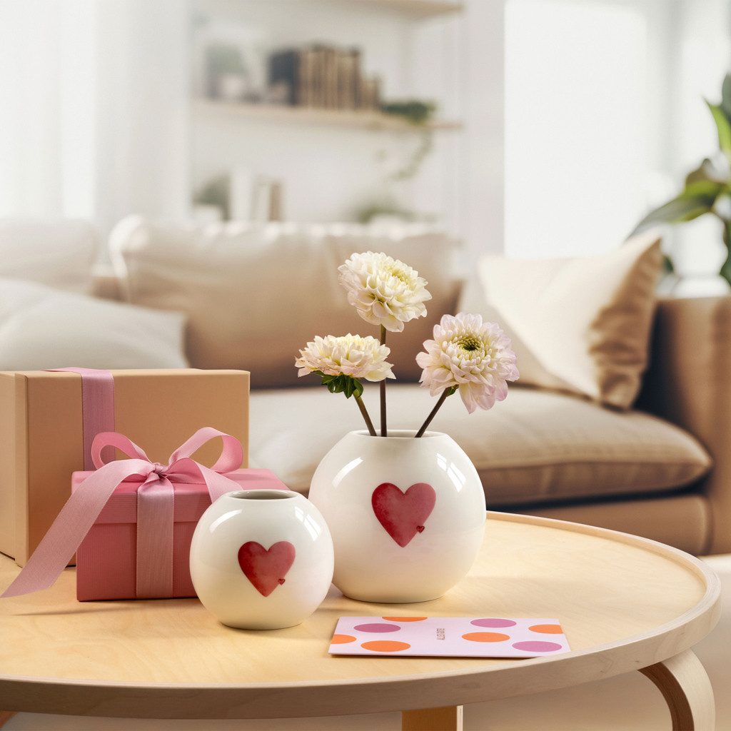like. by Villeroy & Boch Dekovase With Love Vase Small 13x13x11,5cm (1 St)