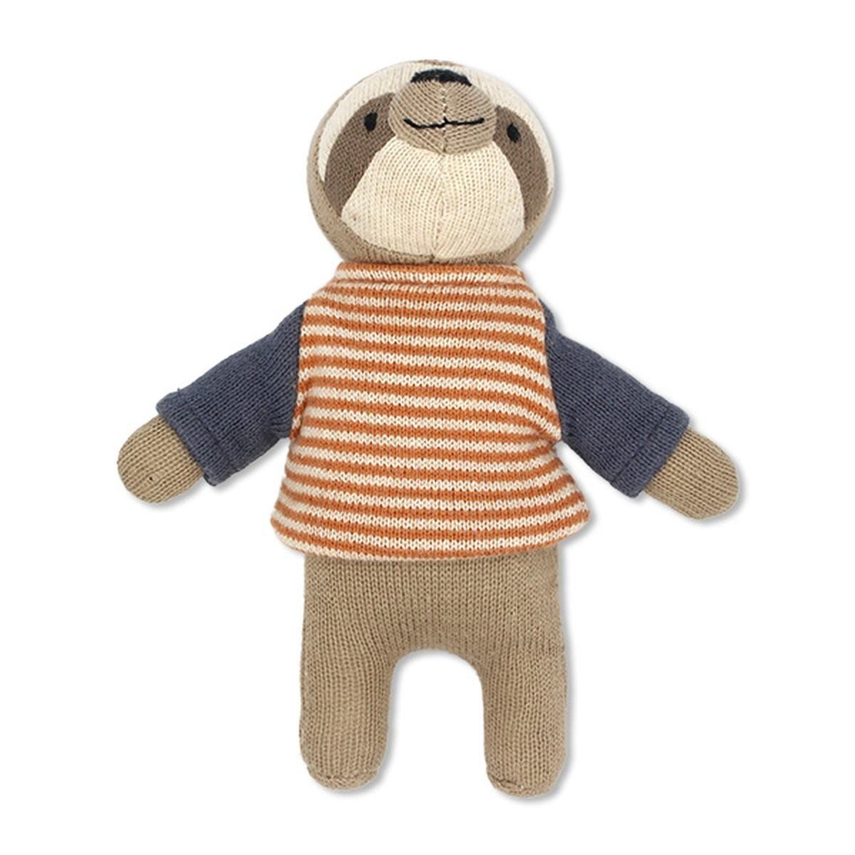 Ava & Yves Kuscheltier Faultier 12 cm aus Bio-Baumwolle, weich und handlich