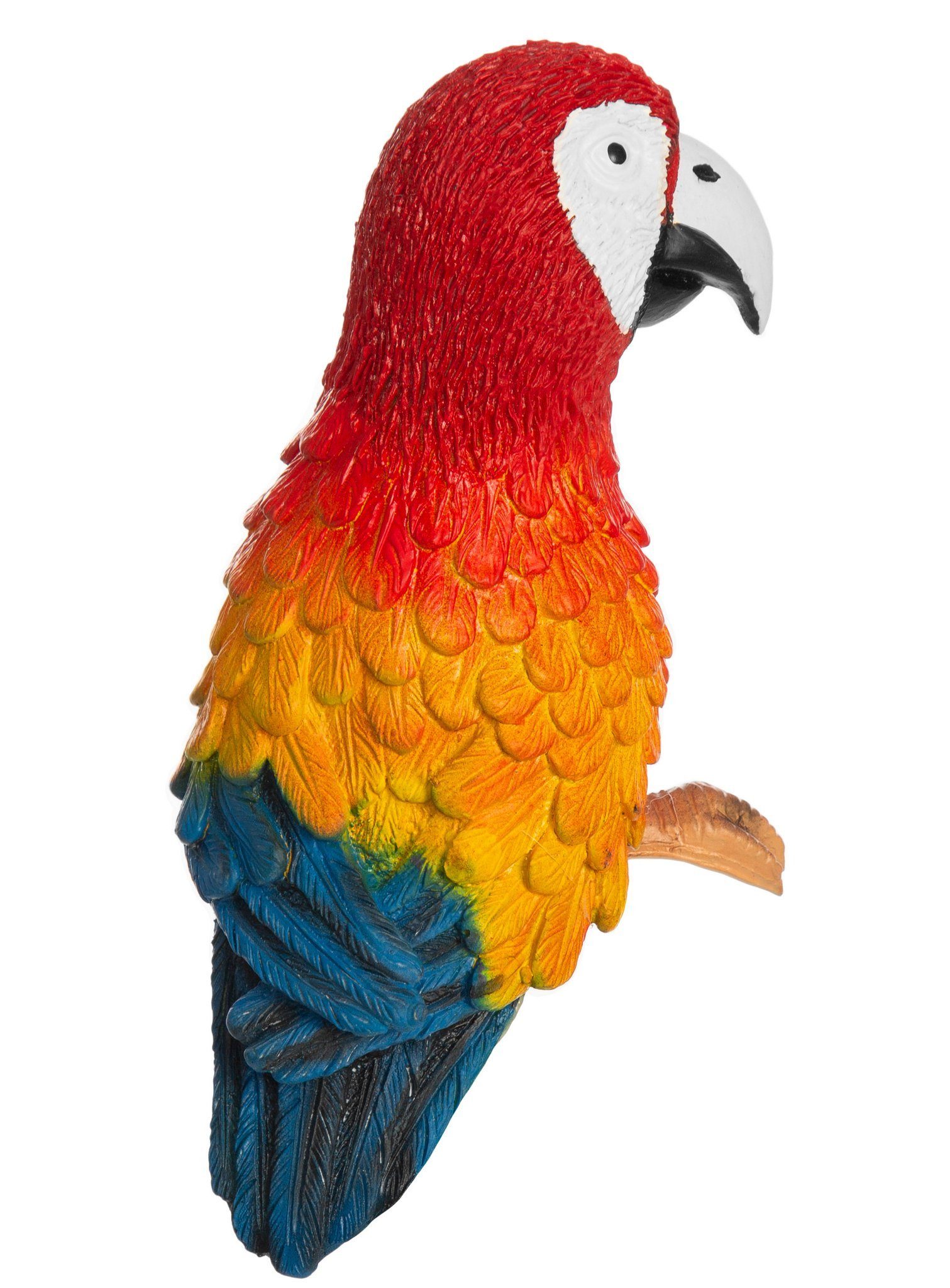 Maskworld Piraten-Kostüm Papagei Rosalinda Schulterfigur - Kostümzubehör, Der schlaue Vogel aus Pippi in Taka-Tuka-Land als Figur zum Anklemmen