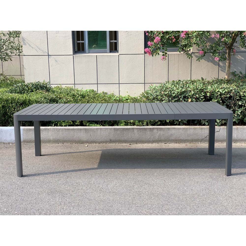 Gartentisch, Außen Ausziehtisch Garten Tisch 195240x100x75cm