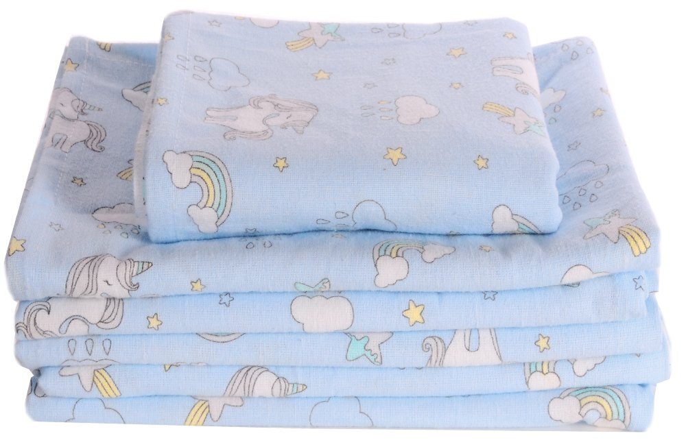 La Bortini Betttuch Baby Wickeltuch Tuch Spucktuch groß Babytuch leichte Ba günstig online kaufen