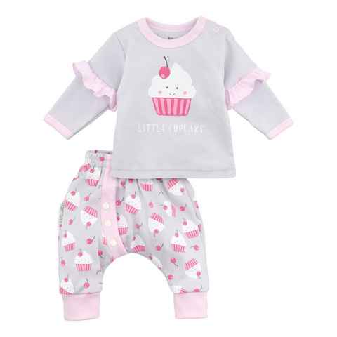 Baby Sweets Shirt & Hose Set Little Cupcake (Set, 1-tlg., 2 Teile)