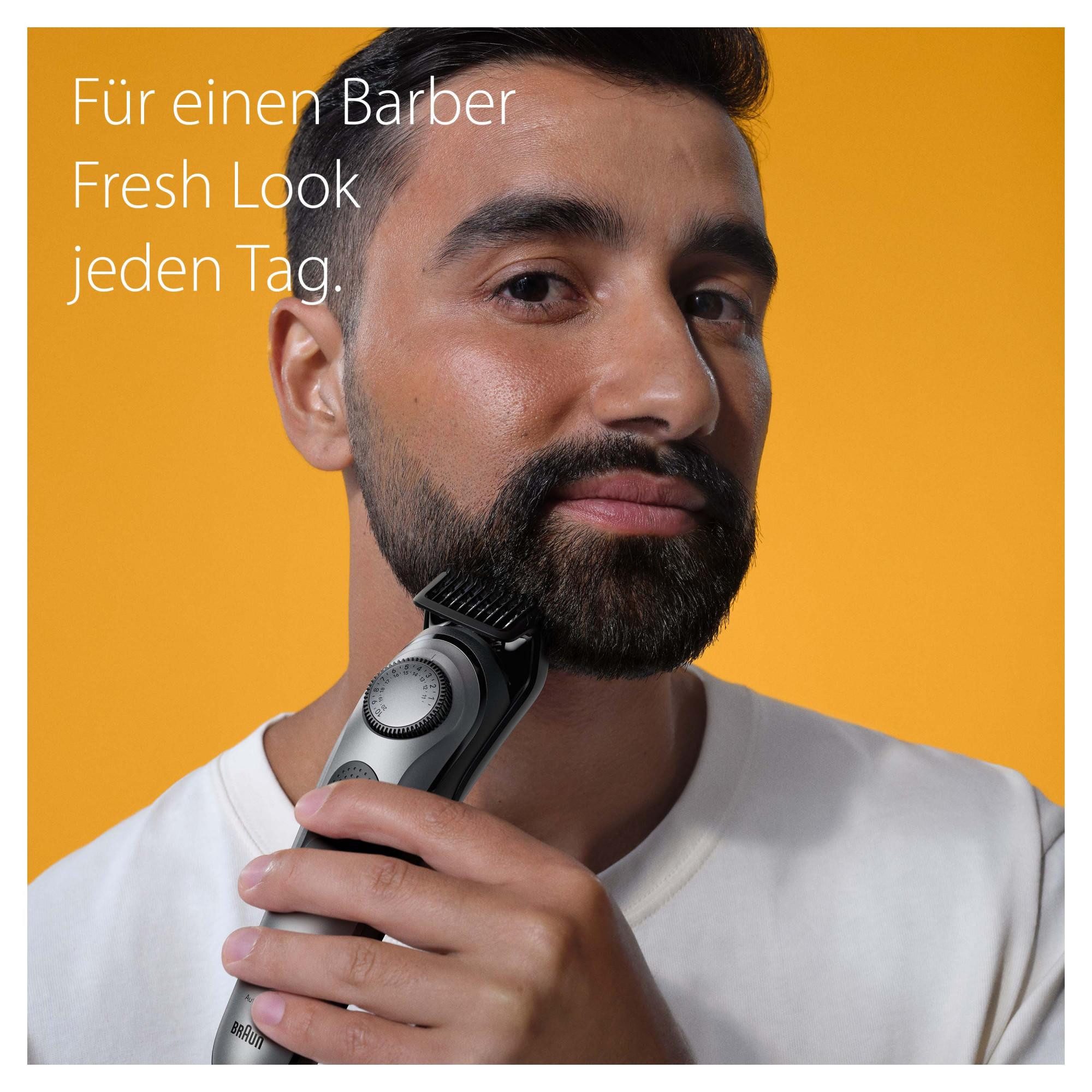 Braun Bartschneider BT7420, BeardTrimmer mit langer Akkulaufzeit und Präzision