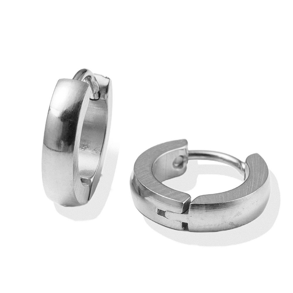 Paar Creolen Schmuck Geschenk Silber 925 Ohrschmuck Ohrringe