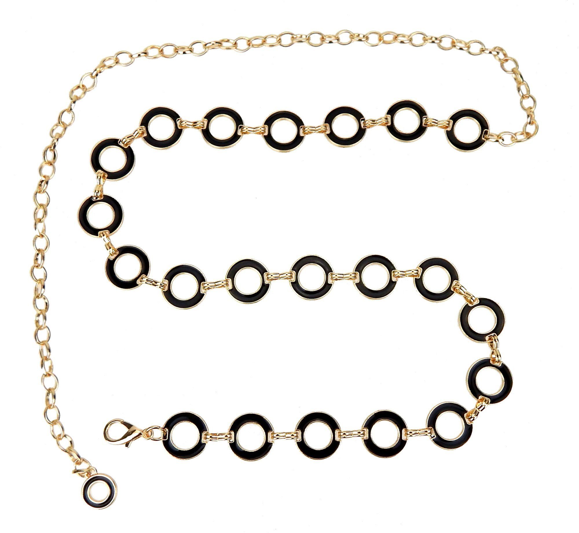 Ella Jonte Kettengürtel mit Ringe gold günstig online kaufen