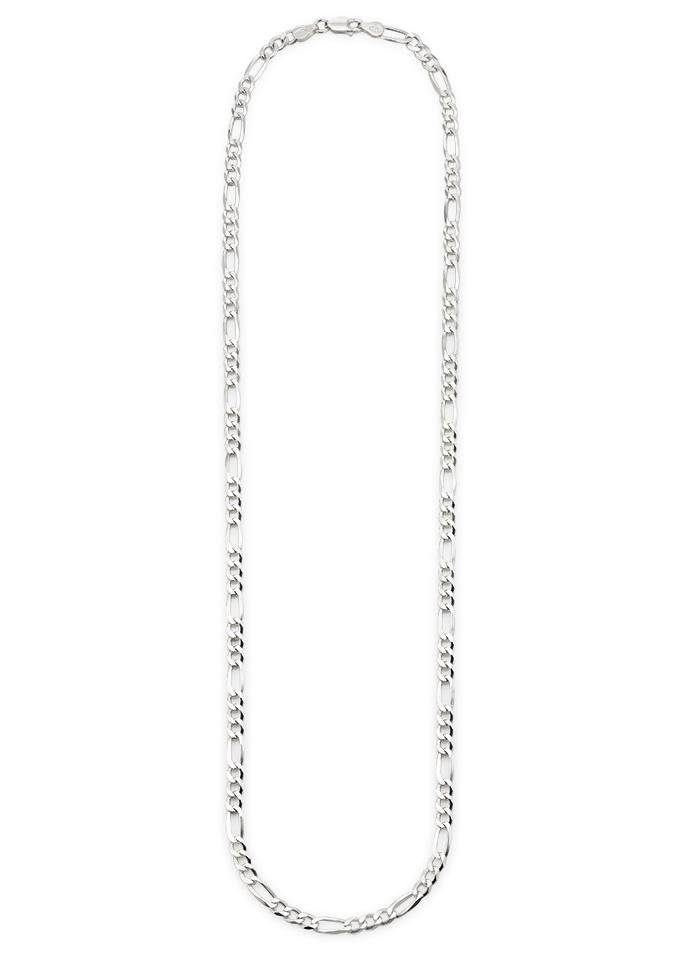 Bruno Banani Kette ohne Anhänger Schmuck Geschenk Silber 925 Halsschmuck Halskette Figarokette