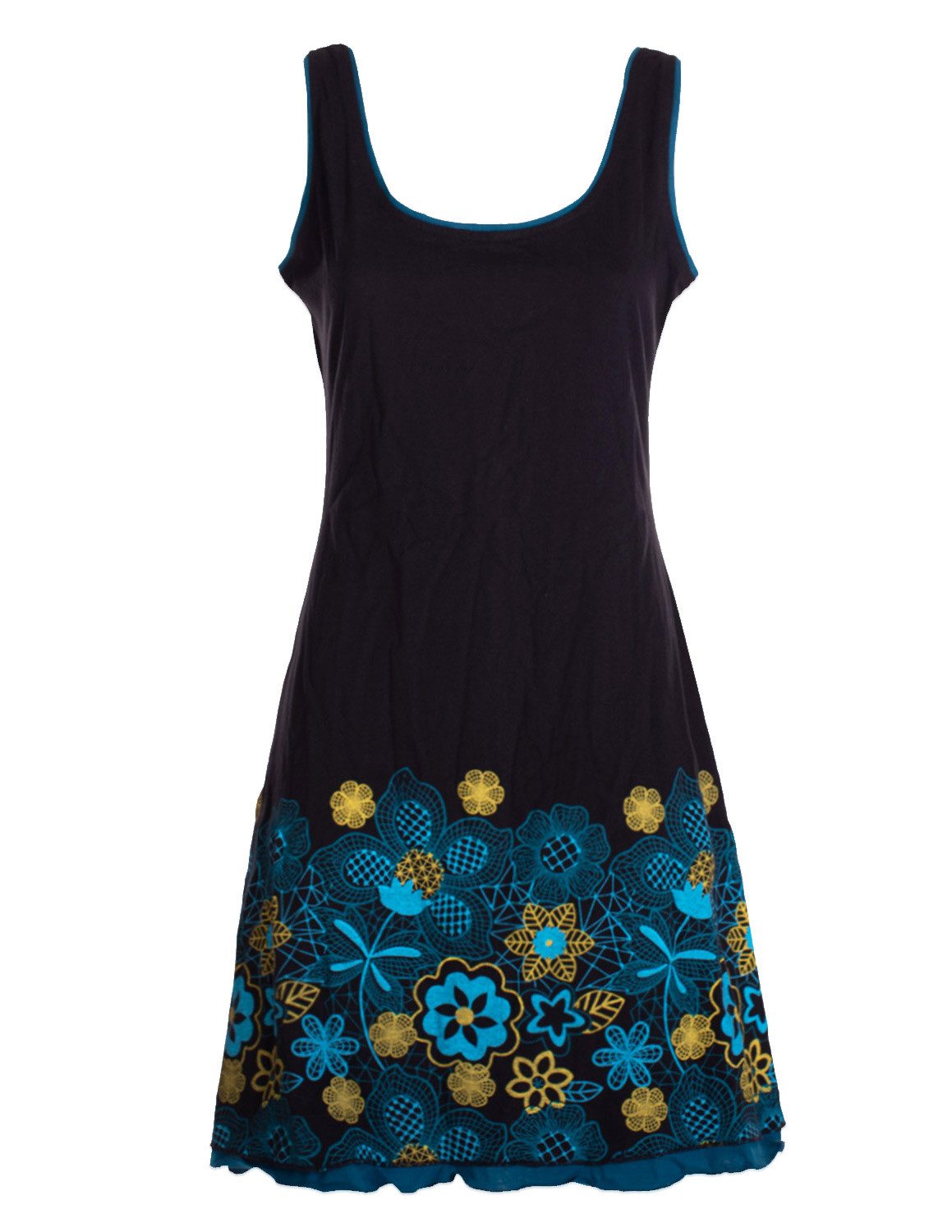 Vishes Tunikakleid Damen Longshirt-Kleid armlos Mini-Kleid Tunika-Kleid Shi günstig online kaufen