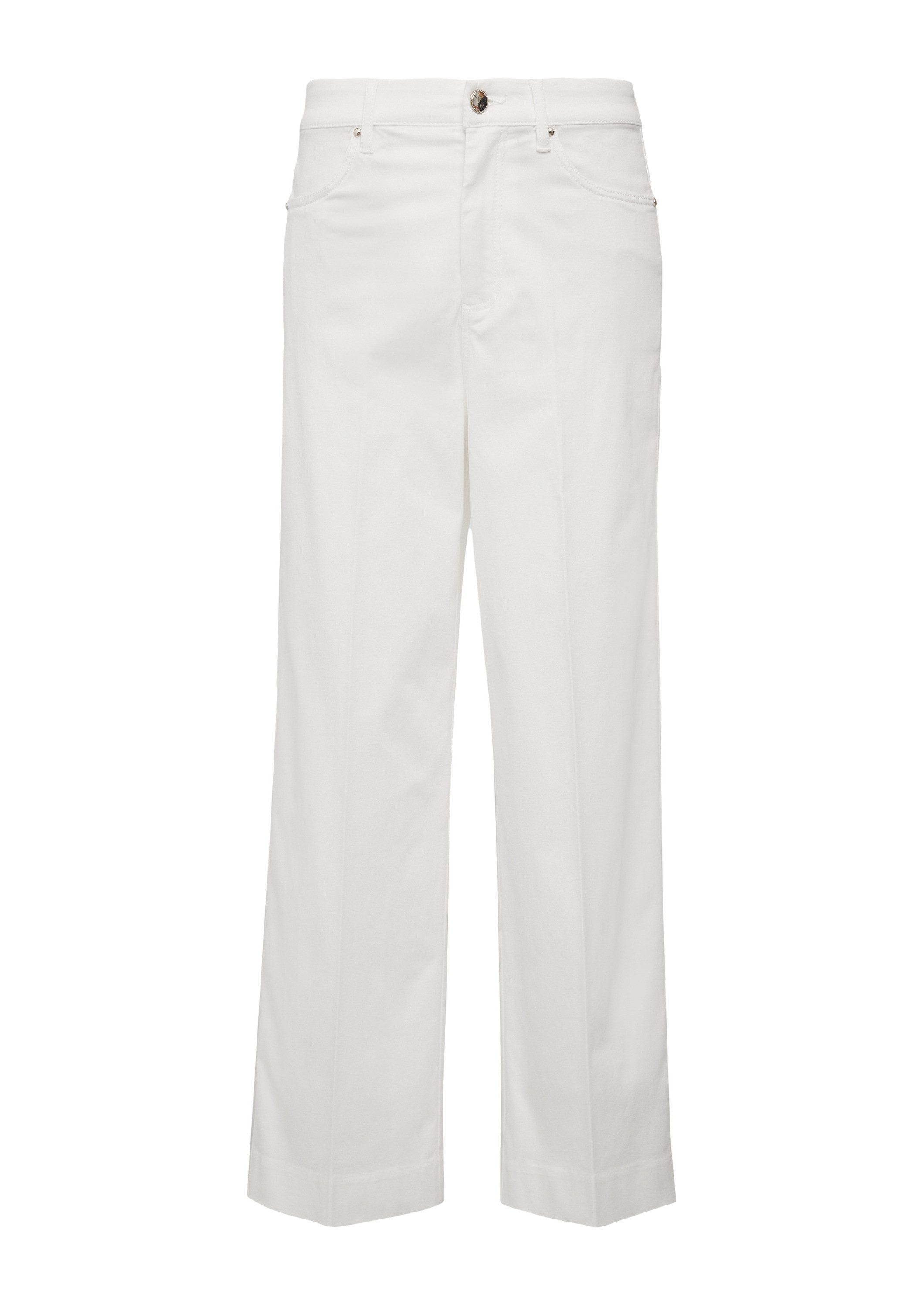 s.Oliver Weite Jeans Jeans-Hose SURI Croped Hose / Regular Fit / High Rise günstig online kaufen
