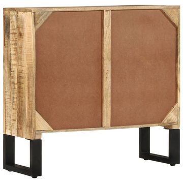 vidaXL Sideboard Sideboard 80 x 30 x 76 cm Massivholz Mango (1 St)