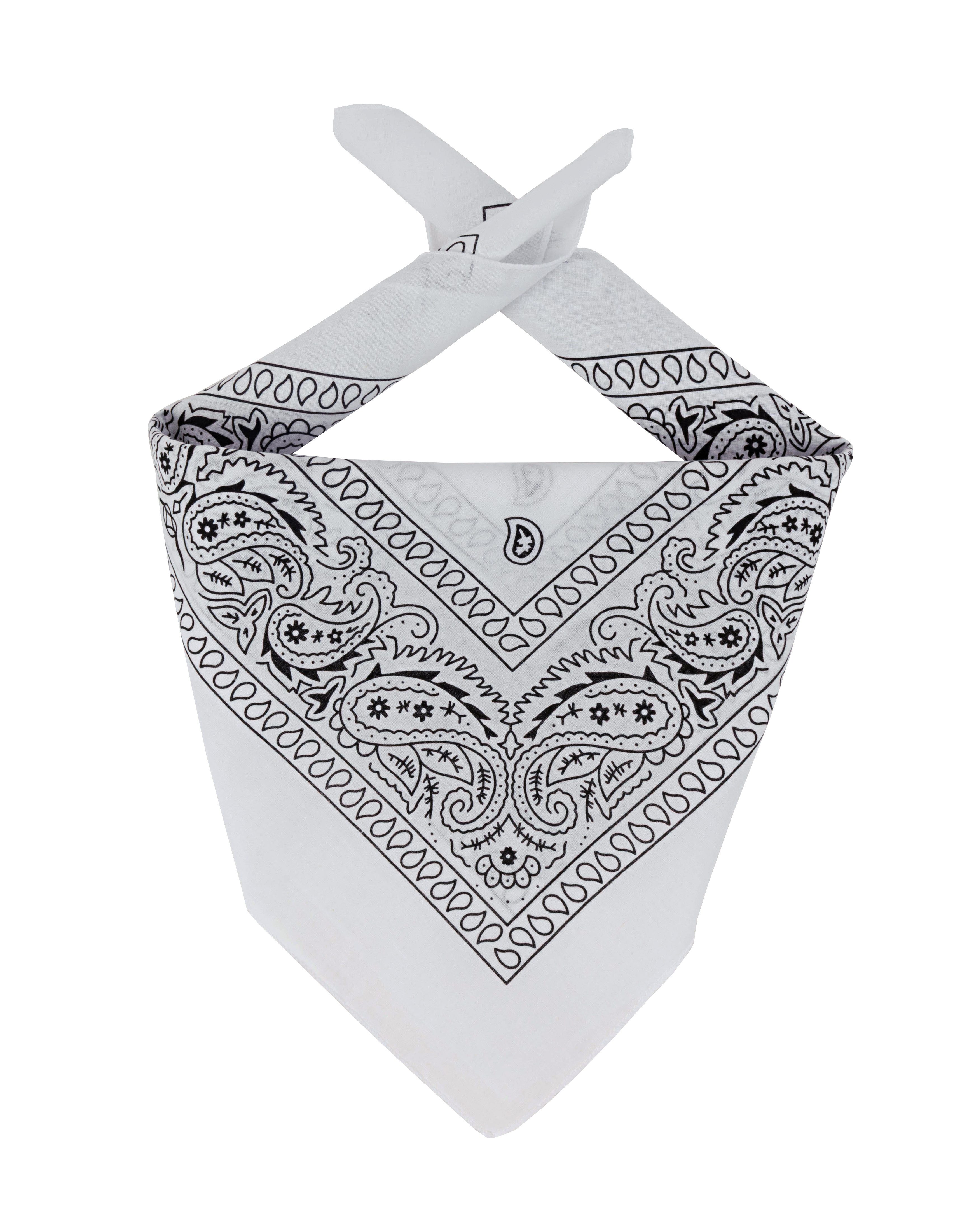 Goodman Design Bandana Klassische Paisley-Bandanas – 2er Set, 55 × 55 cm, (Spar-Set, 2er Pack), Leichtes Material – angenehm bei warmem und kühlem Wetter