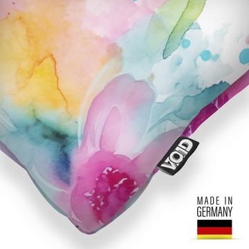 Kissenbezug, VOID (1 Stück), Aquarell Blumen bunt Muttertag blumenstrauß gemälde blüten blumen far