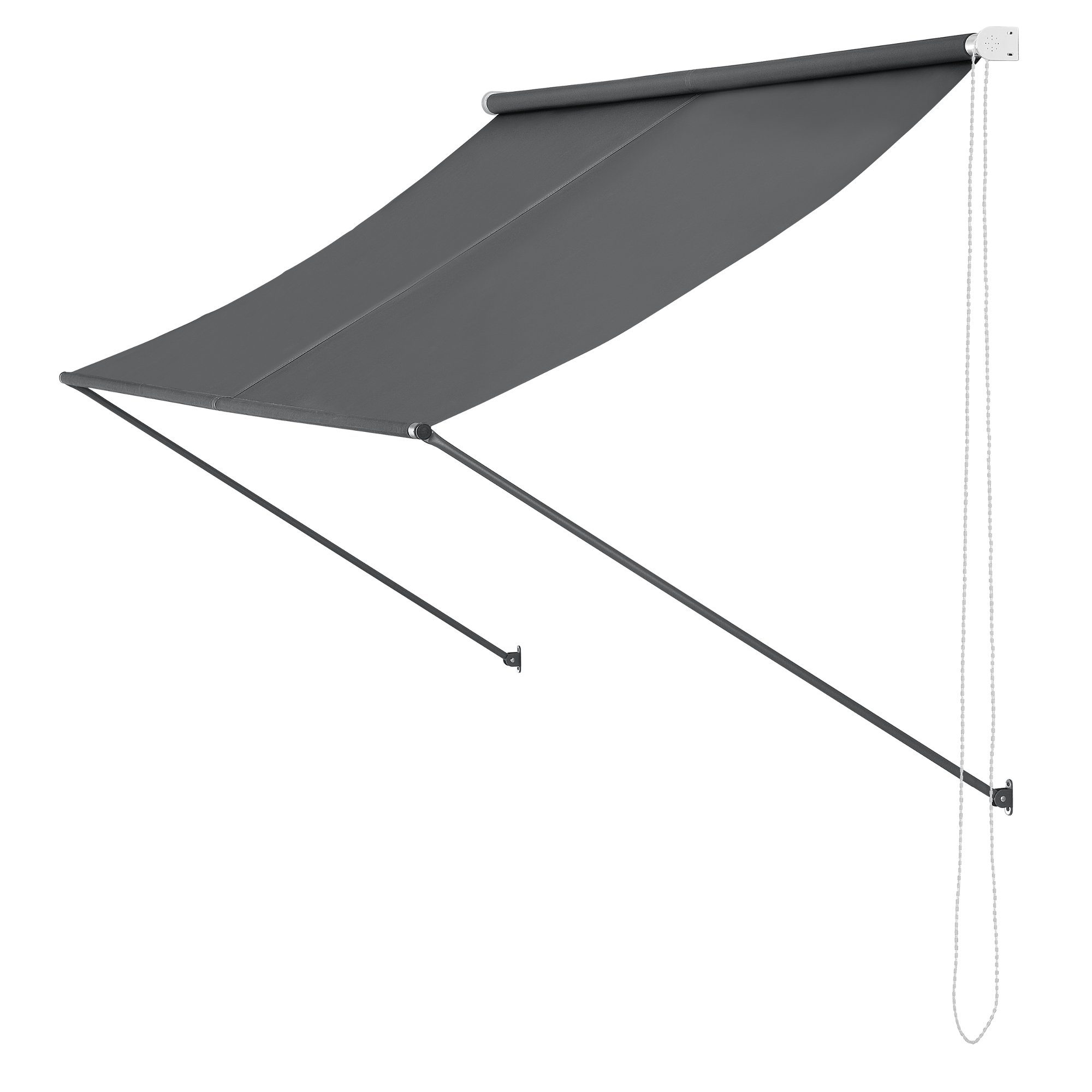 pro.tec Standmarkise »Malaga« Sonnenschutz Markise 250x120cm Grau