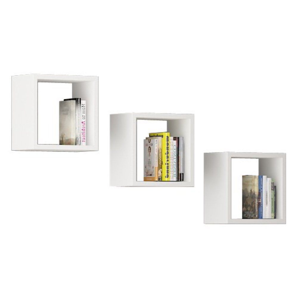Home Collective Wandregal weiß 3er Set, günstig online kaufen
