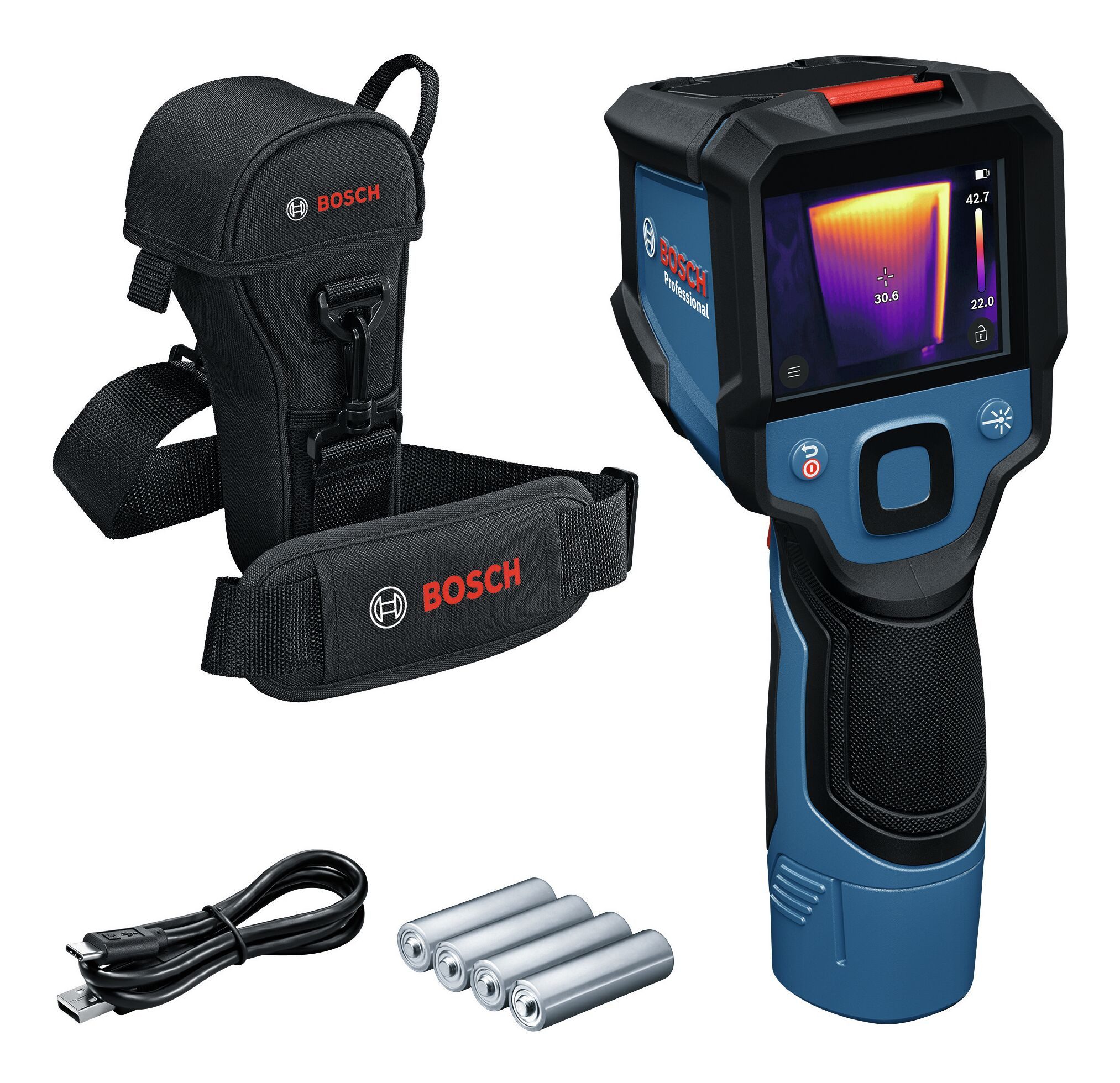 BOSCH Wärmebildkamera GTC 12V-450-13, Ohne Akku - in Werkzeugtasche