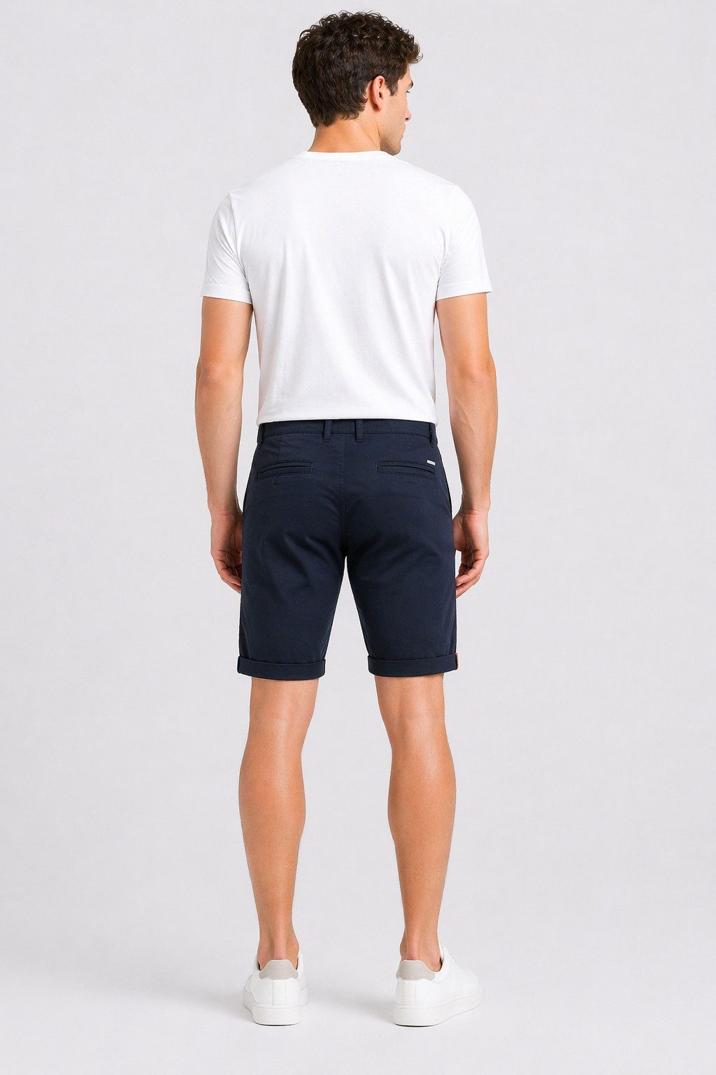 Smith & Solo Chinoshorts Kurze Hosen Herren, Baumwolle Shorts Männer Sommer Elasthan, Bermuda, Casual – Bild 4 von 5
