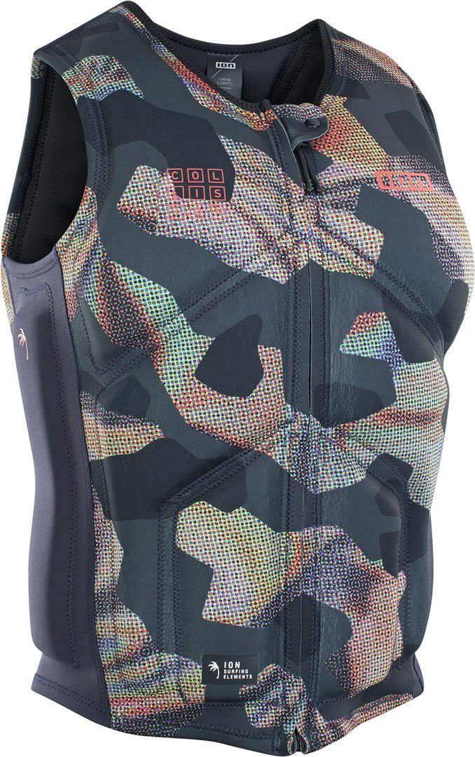 ION Prallschutzweste ION COLLISION CORE Weste grey camo