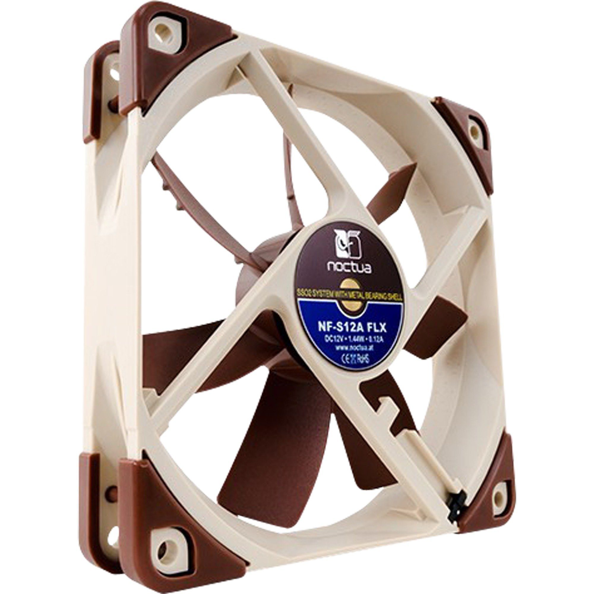 Gehäuselüfter Noctua NF-S12A FLX, Gehäuselüfter