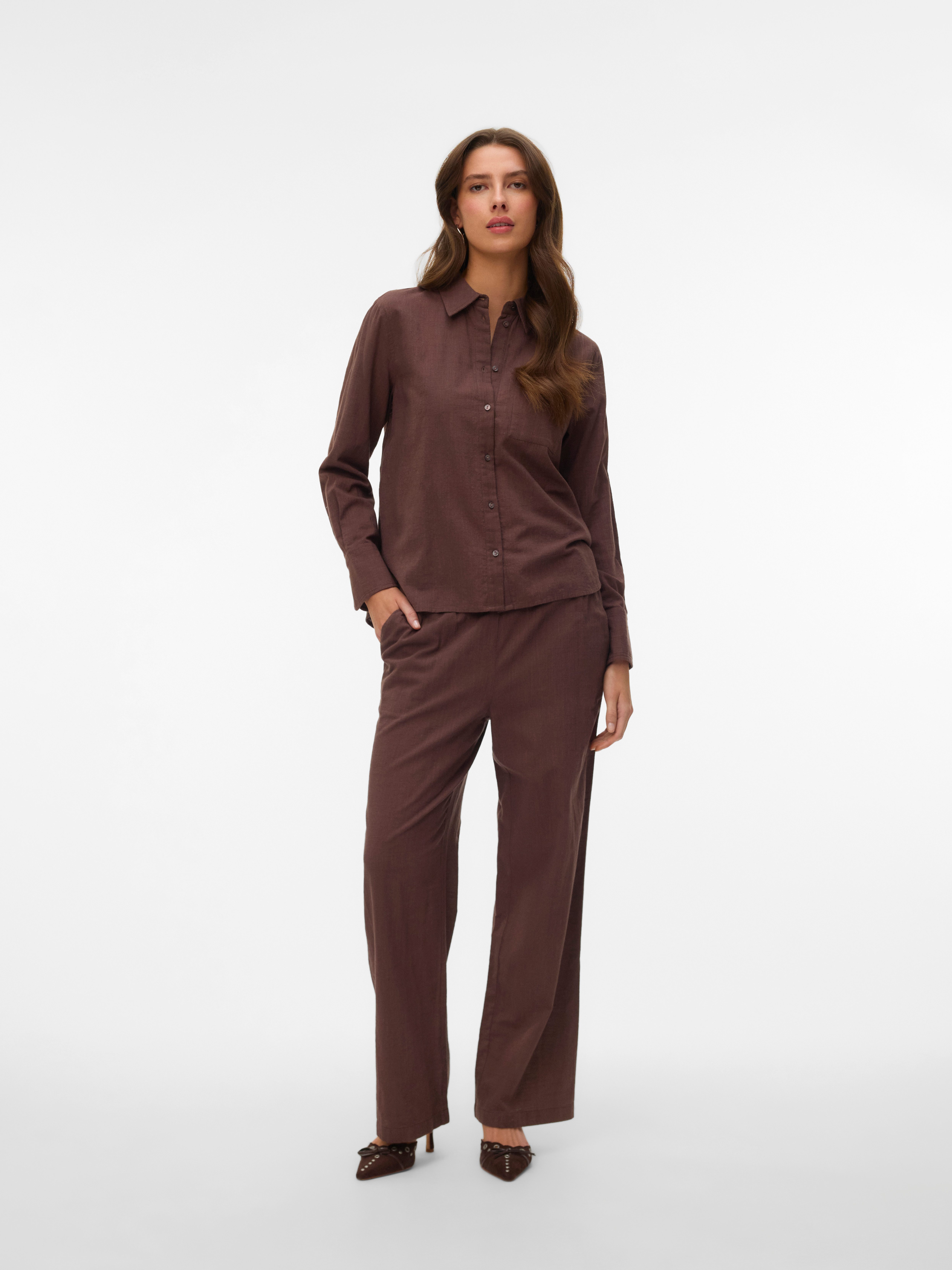 Schlupfhose VMCAIA MW WIDE PANT WVN NOOS