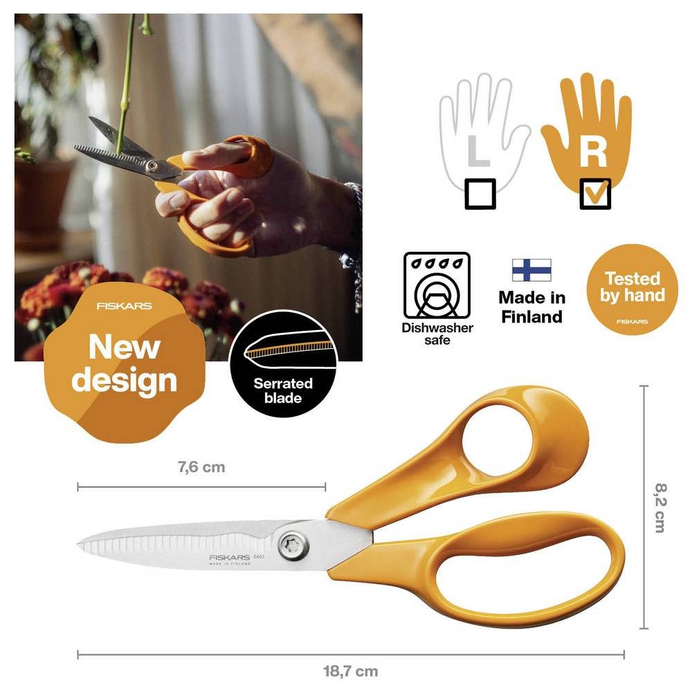 Fiskars Gartenschere 1075052 Gartenschere 187 mm