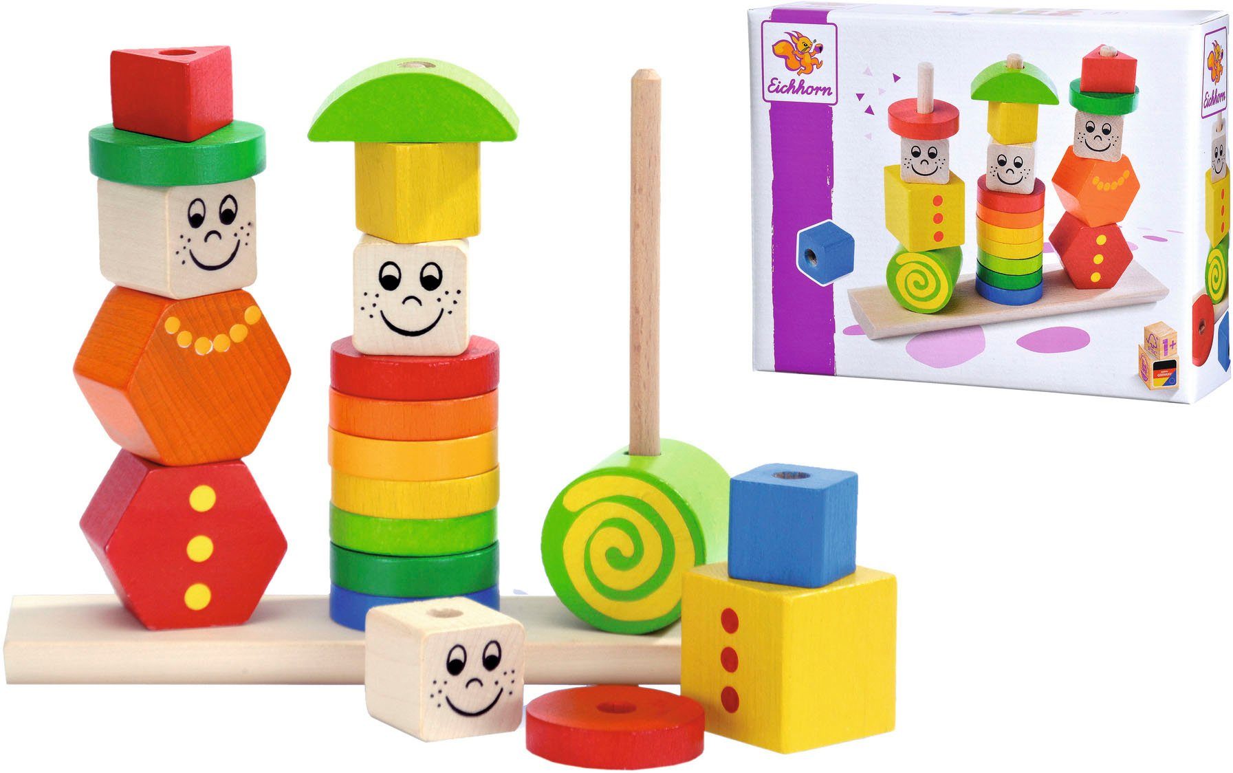 Eichhorn Steckpuzzle Figuren-Steckpuzzle, 21 Puzzleteile, Made günstig online kaufen