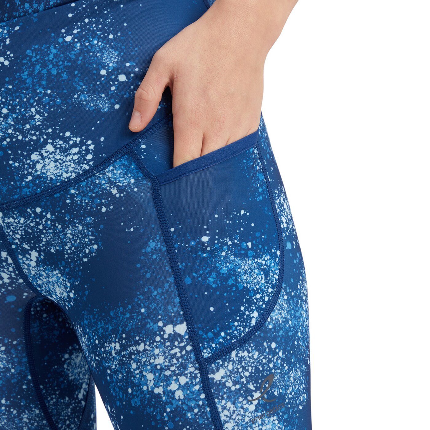 Energetics Lauftights Da.-Tight 3/4 Coralina V W 901 AOP/NAVY