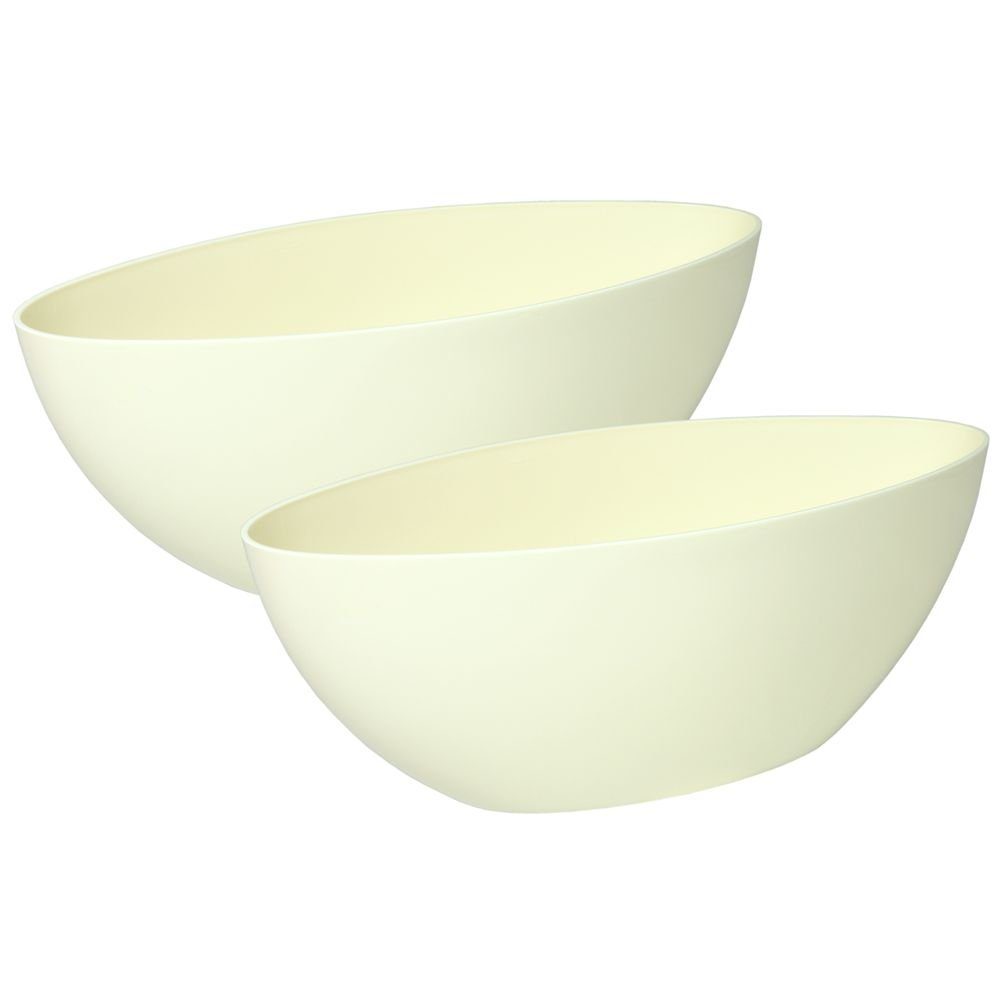 Heimwerkercenter Übertopf MePla 2Stück Schale OVAL günstig online kaufen