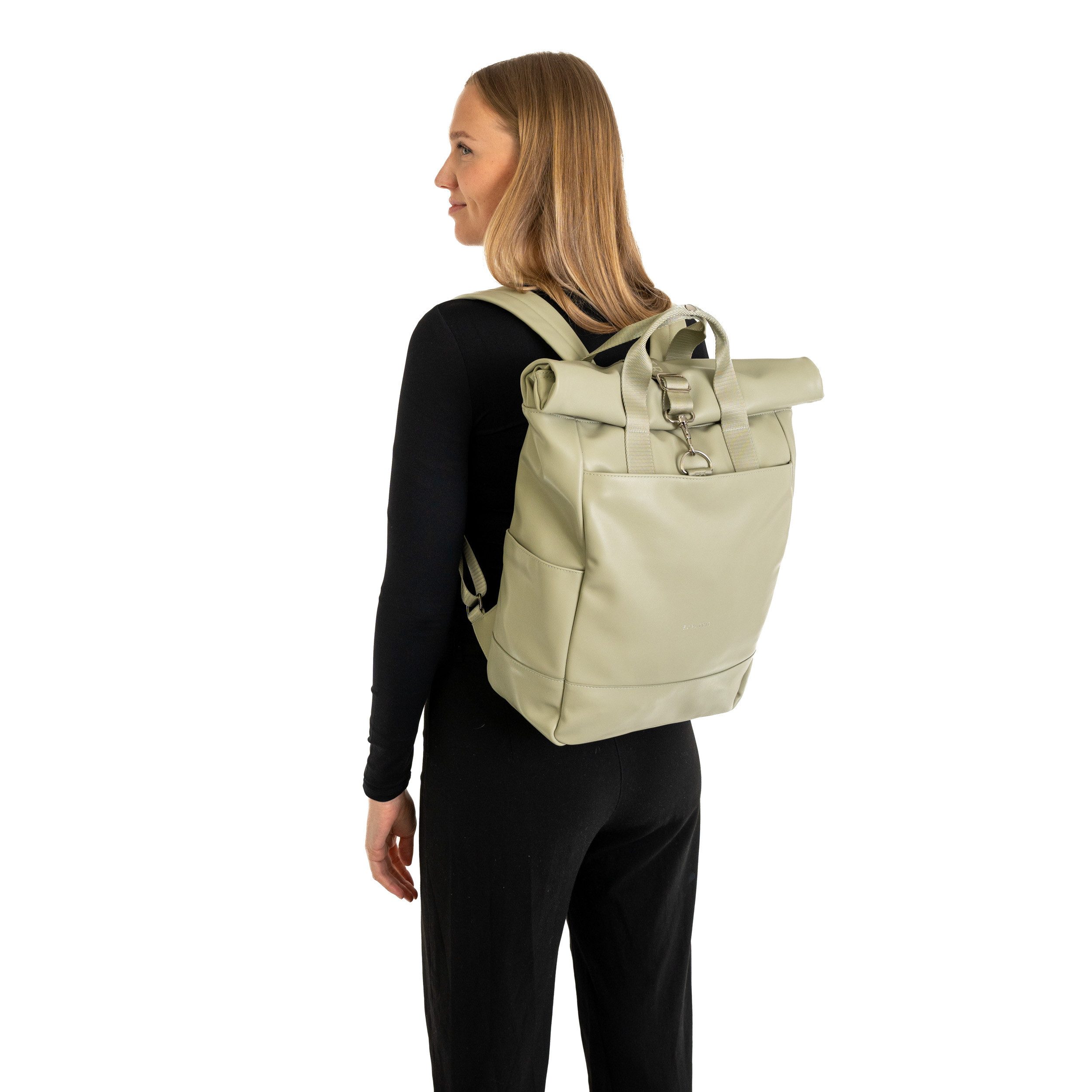 Expatrié Cityrucksack Adele Laptop Rolltop Damen Wasserabweisend (1-tlg), H günstig online kaufen
