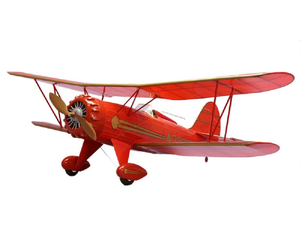 Krick Modellbausatz Dumas Aircraft Waco YMF-5 Doppeldecker EP Lascercut Bausatz