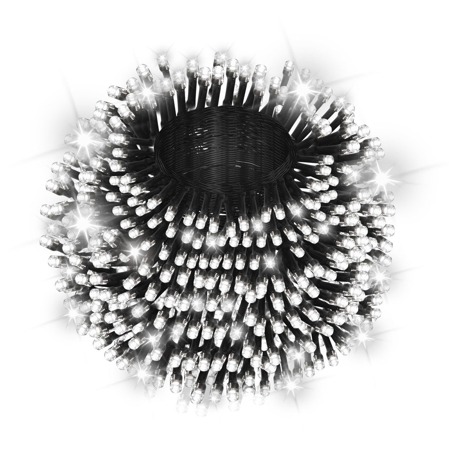 Clanmacy LED-Lichterkette 10-200M LED Lichterkette Weihnachten für Außen Innen 8 Modi Party Deko, Weihnachtsdeko Innen/Außen, 8 Modi Speicherfunktion, Wasserdicht