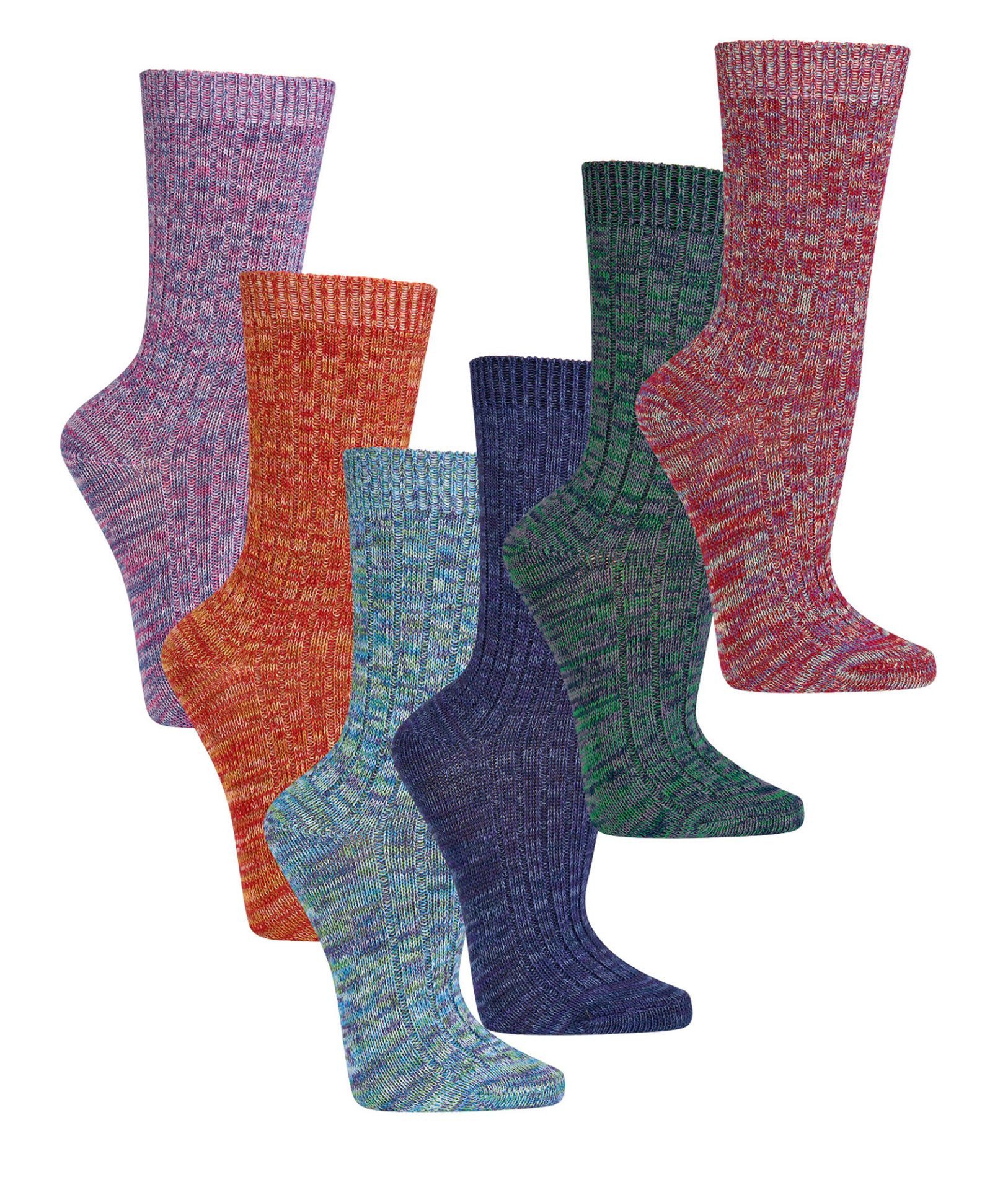 TippTexx 24 Freizeitsocken 6 Paar superweiche Bambussocken mit Baumwolle, M günstig online kaufen