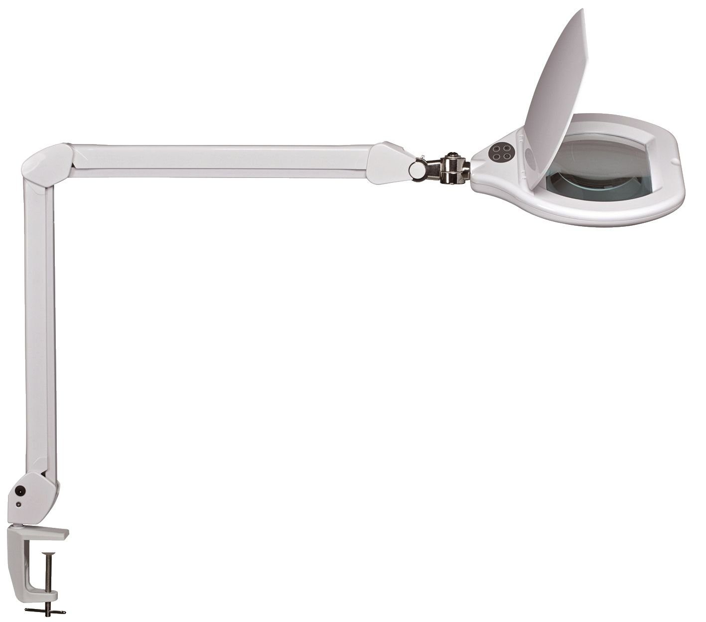 MAUL Standlupe Maul 82660 02 LED-Lupenleuchte MAULcrystal, dimmbar - weiß