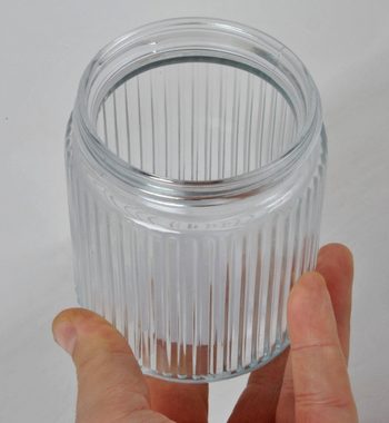 KS-Direkt Einmachglas Einmachglas 0,3L Schraubdeckel Sturzglas Einkochglas Marmeladenglas, (1-tlg)