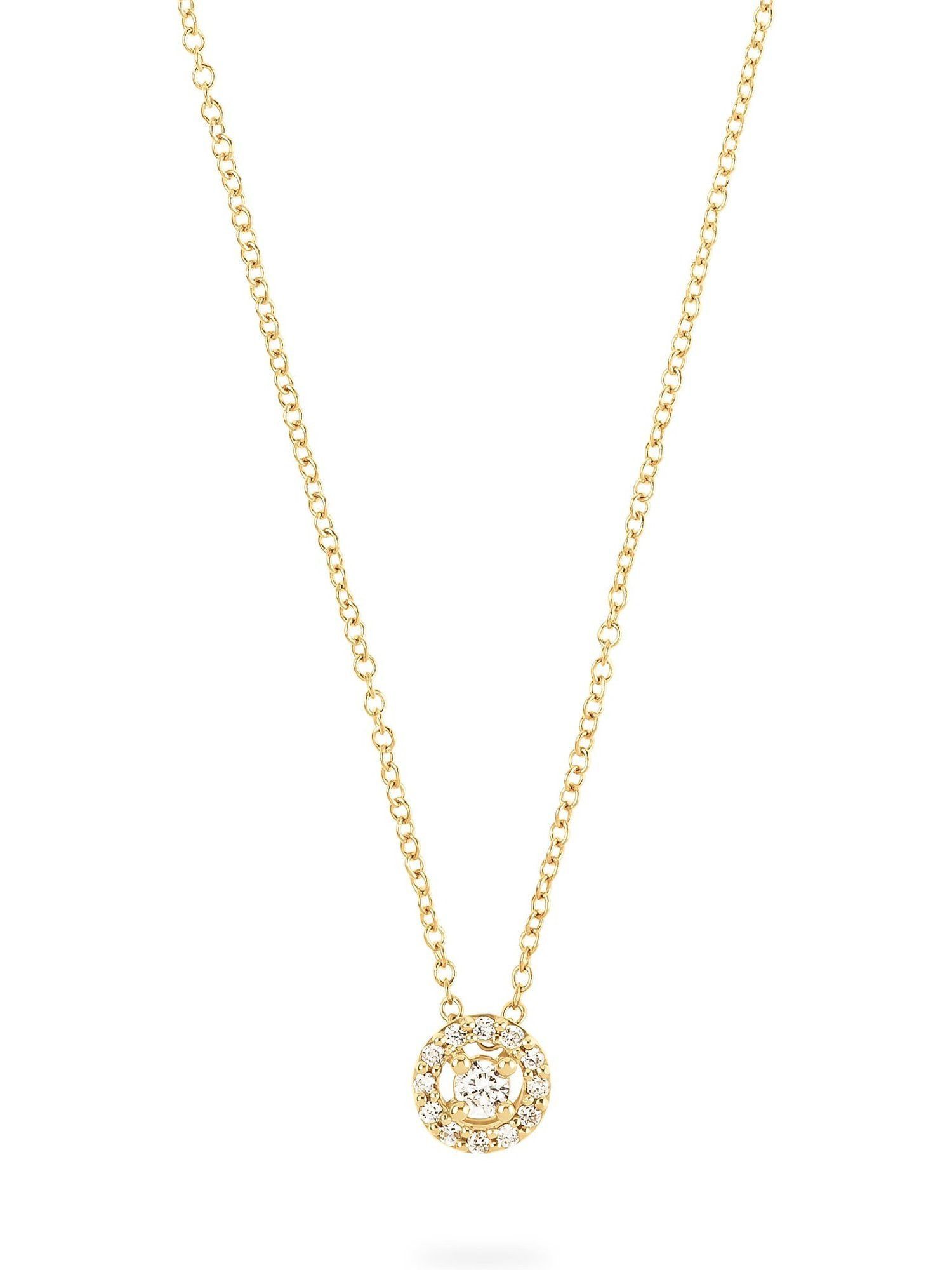 Collier CHRIST Damen-Kette Diamant